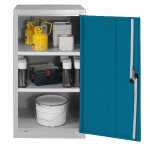 ARMOIRE BASSE 1 PORTE L/H : 540 X 430 MM COLORIS GRIS - MANUTAN COLLECTIVITÉS