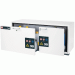 ARMOIRE SÉCURITÉ S. PAILLASSE UB-S-90 UB90.060.140.2S BLANC - MANUTAN COLLECTIVITÉS