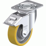 BLICKLE - ROULETTE PIVOTANTE À FREIN Ø 150MM BANDAGE POLYURÉTHANE PU 800KG - LH-GTH 150K-FI