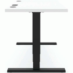 BUREAU PREMIUM RÉGLABLE ELEMENTS SOLID 1600 - BLANC - ACTIFORCE