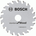 LAME DE SCIE CIRCULAIRE BOSCH OPTILINE WOOD 85X15X1.1 MM 20T