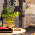 LINDBY JANEA LAMPE TABLE BATTERIE LED CAFÉ