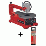 SCIE À CHANTOURNER TC-SS 406 E ET SON JEU DE 5 FILS EINHELL