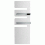 RADIATEUR SÈCHE-SERVIETTES ÉLECTRIQUE CONNECTÉ SERENIS PREMIUM MÂT À DROITE 1000+750W BLANC CARAT - ATLANTIC - 850437
