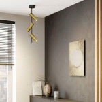 SIGMA SPOT POUR PLAFOND LEDA 3, À 3 LAMPES, NOIR-OR