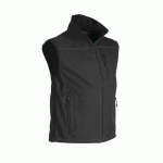 VESTE SOFTSHELL SANS MANCHES NOIR TAILLE XS - BLAKLADER