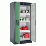 ARMOIRE SÉCURITÉ Q-PEGASUS-90 Q90.195.090.WDAC GRIS/VERT - ASECOS