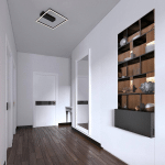 BRILONER PLAFONNIER LED 3771 FORME DE CADRE, NOIR