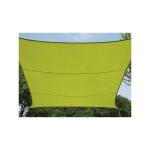 VOILE D'OMBRAGE, HYDROFUGE, 2 X 3 M, 160 G/M², POLYESTER, RECTANGULAIRE, VERT LIME - PEREL