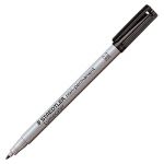 LUMOCOLOR FEUTRE LUMOCOLOR 315 NON PERMANENT STAEDTLER - CAPUCHON - 1 MM - NOIR (PRIX À L'UNITÉ)