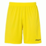 SHORT CENTER JAUNE/NOIR ENFANT UHLSPORT
