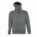 SWEAT PERSONNALISABLE À CAPUCHE SLAM CLUB ANTHRACITE