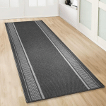 KARAT - TAPIS DE COULOIR PROMENADE GRIS ANTHRACITE 67 X 500 CM - ANTHRACITE