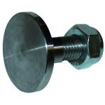 AXE DE COUTEAU + ECROU FREIN 10 ADAPTABLE SOMECA