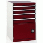 BOTT 1 ARMOIRE COMBINÉE CUBIO SL 650X750X1000MM - BOTT