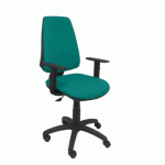 CHAISE DE BUREAU ELCHE - ACCOUDOIRS RÉGLABLES - VERT CLAIR
