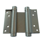 PAIRE CHARNIÈRE DOUBLE ACTION N30 15KG HAUTEUR 100MM ARGENTÉ - IBFM - 106030A