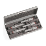 COFFRET DE 5 TOURNEVIS MICROTECH MIXTE FENTE/PHILLIPS - FACOM - AEF.J1