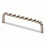 POIGNÉE DE MEUBLE ASOPUS EN INOX BROSSÉ - PAR 4 - 138X32MM2 Ø10MM HETTICH