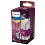 PHILIPS - AMPOULE LED RÉFLECTEUR R63 E27 42W BLANC CHAUD, VERRE