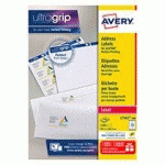 ETIQUETTES ADRESSES LASER 99,1 X 38,1 MM AVERY L7163-100 - BOÎTE DE 1400