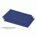 LOT DE 2 - PAQUET DE 25 CARTES SIMPLES POLLEN 158X222MM 210G/M² - BLEU NUIT