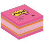 POST-IT® CUBE DE 450 NOTES ADHÉSIVES - 76 X 76 MM - COULEUR : PLAISIR INTENSE