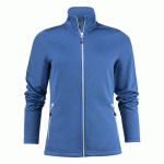 PRINTER RED POWERSLIDE SWEATSHIRT FULLZIP FEMMES BLEU VIF - TAILLE XS