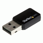 STARTECH.COM MINI ADAPTATEUR USB 2.0 RÉSEAU SANS FIL AC600 DOUBLE BANDE - CLÉ USB WIFI 802.11AC 1T1R