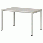 TABLE MALIBU 120X80 T5 SOUDÉ STR ABS BLC SEL W911/BLC 9016