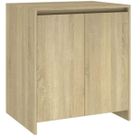 BUFFET CHÊNE SONOMA 70X41X75 CM BOIS D'INGÉNIERIE