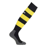 CHAUSSETTES DE FOOT - UHLSPORT - ESSENTIAL TEAM PRO NOIR/JAUNE CITRON