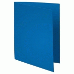 CHEMISE EXACOMPTA FLASH - CARTE RECYCLEE 220 G - TEINTE VIVE BLEU FONCE - 24 X 32 CM - PAQUET DE 100