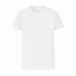 COTTOVER STRETCH COL ROND HOMME - CERTIFIÉ GOTS BLANC - TAILLE XL