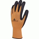 GANTS DE MANUTENTION PES ORANGE LATEX NOIR 8 - DPVV733OR08 - DELTAPLUS