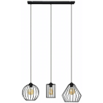 HELAM LIGHTING - HELAM LAPIS PLAFONNIER BARRE DROITE NOIR 7CM