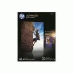 HP PAPIER PHOTO ADVANCED, BRILLANT, 250 G/M2, 13 X 18 CM (127 X 178 MM), 25 FEUILLES