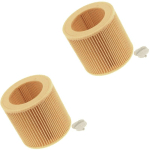 KARCHER - LOT DE 2 FILTRES CYLINDRIQUE (6.414-552.0, 64145520) ASPIRATEUR