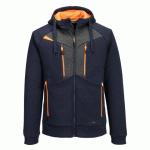 PORTWEST DX472 SWEAT À CAPUCHE ZIPPÉ DX4 MARINE - TAILLE XXXL
