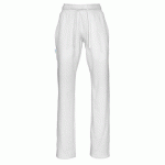 COTTOVER PANTALON SWEAT FEMME - CERTIFIÉ GOTS BLANC - TAILLE L