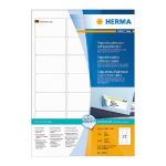 HERMA ETIQUETTES ENLEVABLES BLANCHES HERMA - 63,5 X 38,1 MM - BOITE DE 2100