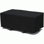 HOUSSE DE PROTECTION POUR TABLE 210X105CM NOIRE - DCBGARDEN