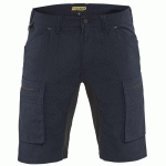 SHORT SERVICES STRETCH MARINE FONCÉ/NOIR TAILLE 44 - BLAKLADER