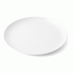 ASSIETTE PLATE 24CM CLASSIQUE MELAMINE BLANCHE