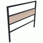 BARRIÈRE HESI 1.50 M CHÊNE CL/MÉTAL GRIS 7016 PIEDS CARRÉS - BUTON DESIGN