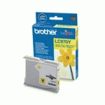 CARTOUCHE BROTHER LC970 JAUNE