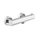 GO BOLD MITIGEUR THERMOSTATIQUE DOUCHE ENTRAXE 15CM INTERRUPTEUR DE SÛRETÉ CHROME - CHROME - NEMO