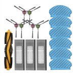 TLILY - PIÈCES DE RECHANGE POUR ASPIRATEUR HYBRIDE DEBOOT OZMO N7 920 T5 T9 2, ACCESSOIRES, BROSSE LATÉRALE PRINCIPALE, FILTRE HEPA, TISSU DE
