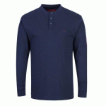 PORTWEST FR32 FR HENLEY ANTISTATIQUE MARINE - TAILLE M
