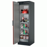 ARMOIRE SÉCURITÉ Q-PEGASUS-90 Q90.195.060.WDAC GRIS/ROUGE - ASECOS